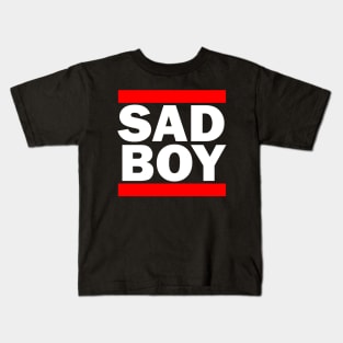 Sad Boy Kids T-Shirt